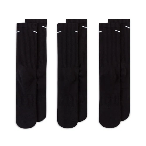 NIKE CALZE EVERYDAY CUSHION CREW black SET KIT DA 3 PAIA DI CALZE IN SPUGNA - Imagen 4 de 4