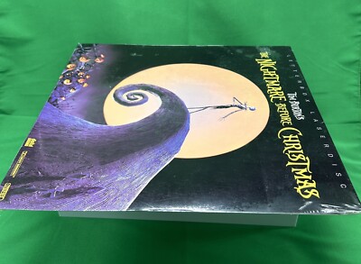THE NIGHTMARE BEFORE CHRISTMAS Letterbox Laserdisc Tim Burton