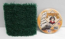 Pittsburgh Steelers & Pirates Actual Piece of OLD 3 Rivers Stadium Turf PLUS Pin