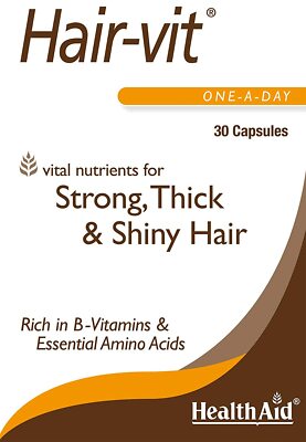 Healthaid Hair-Vit - 30 Capsules For Strong thick and shiny hair
