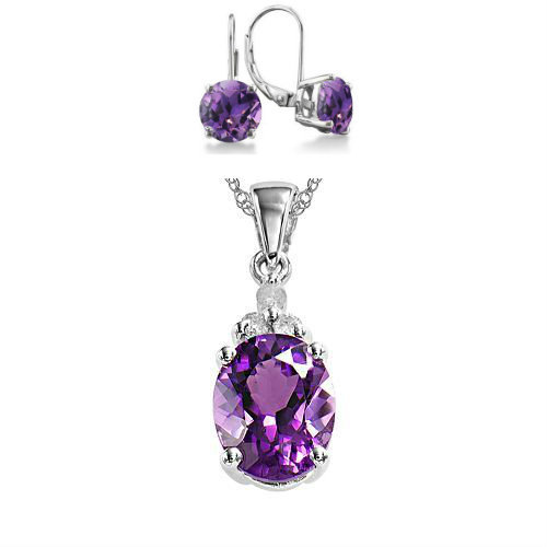 Elegant Cubic Zirconia Necklace & Earrings Set for Women - Perfect Wedding Gift