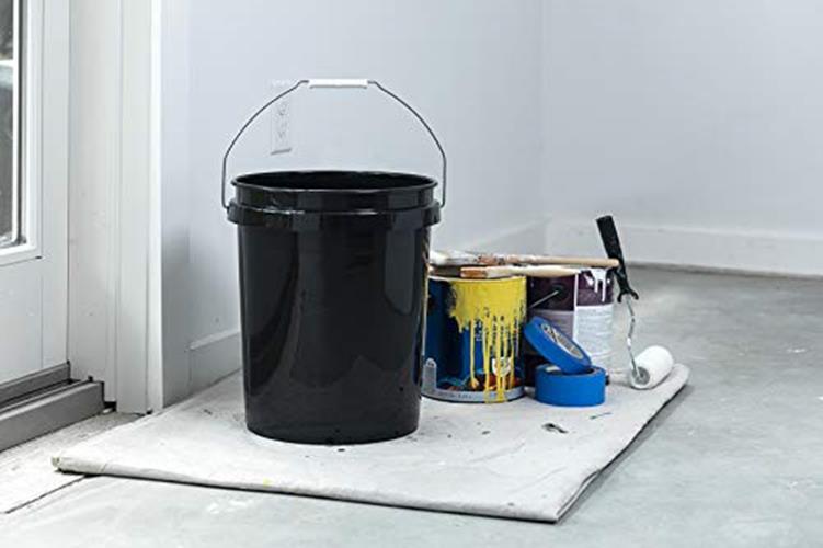 United Solutions 5 Gallon Bucket Heavy Duty Plastic Bucket  Assorted Colors 