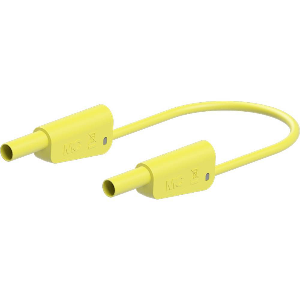 Stäubli SLK-4A-F25 Cavo di misura [ - ] 75 cm Giallo 1 pz.