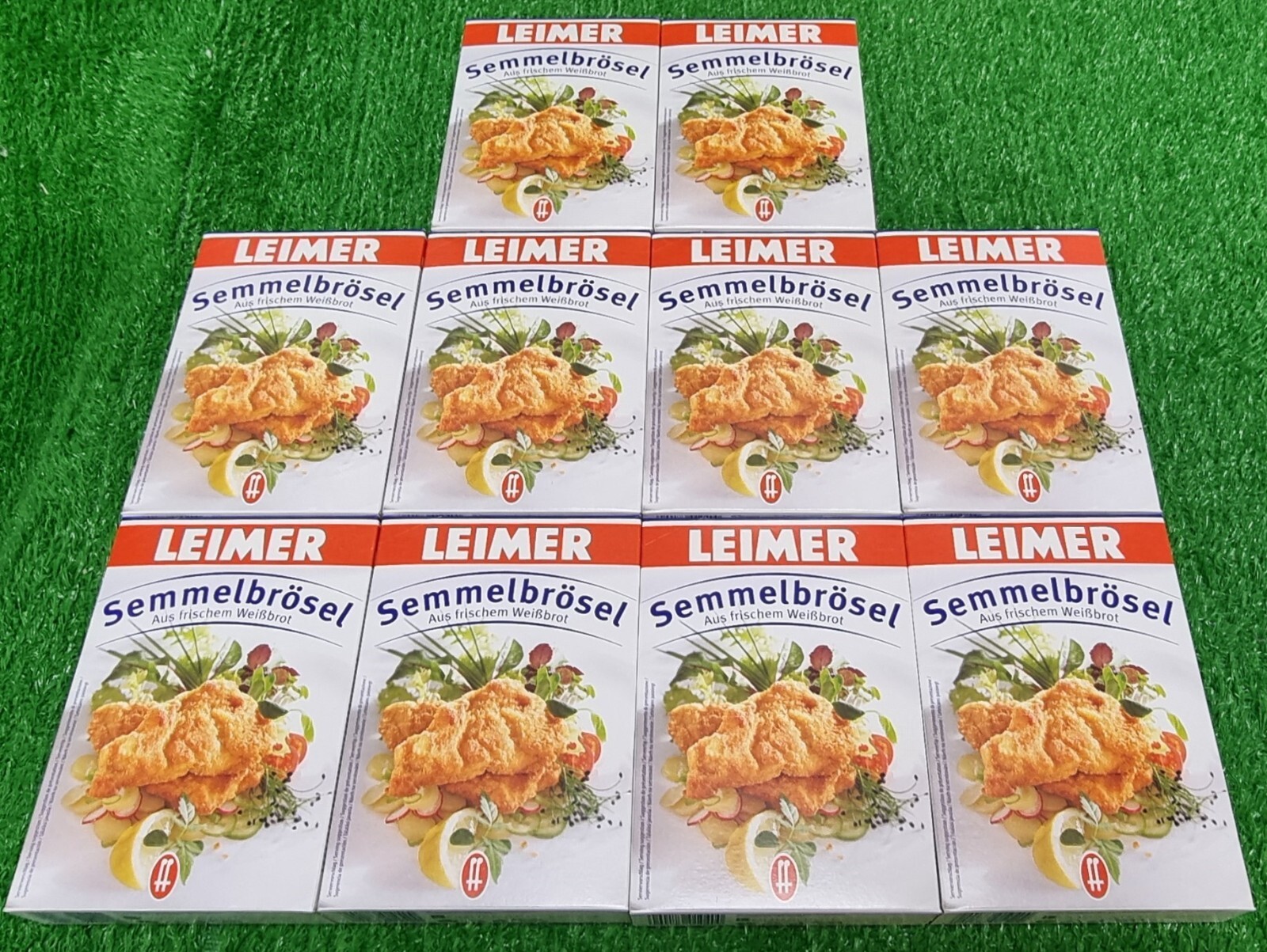 (6,12€/kg) 10x Leimer Semmelbrösel 400g Zum Panieren von Fleisch Fisch Versand0€