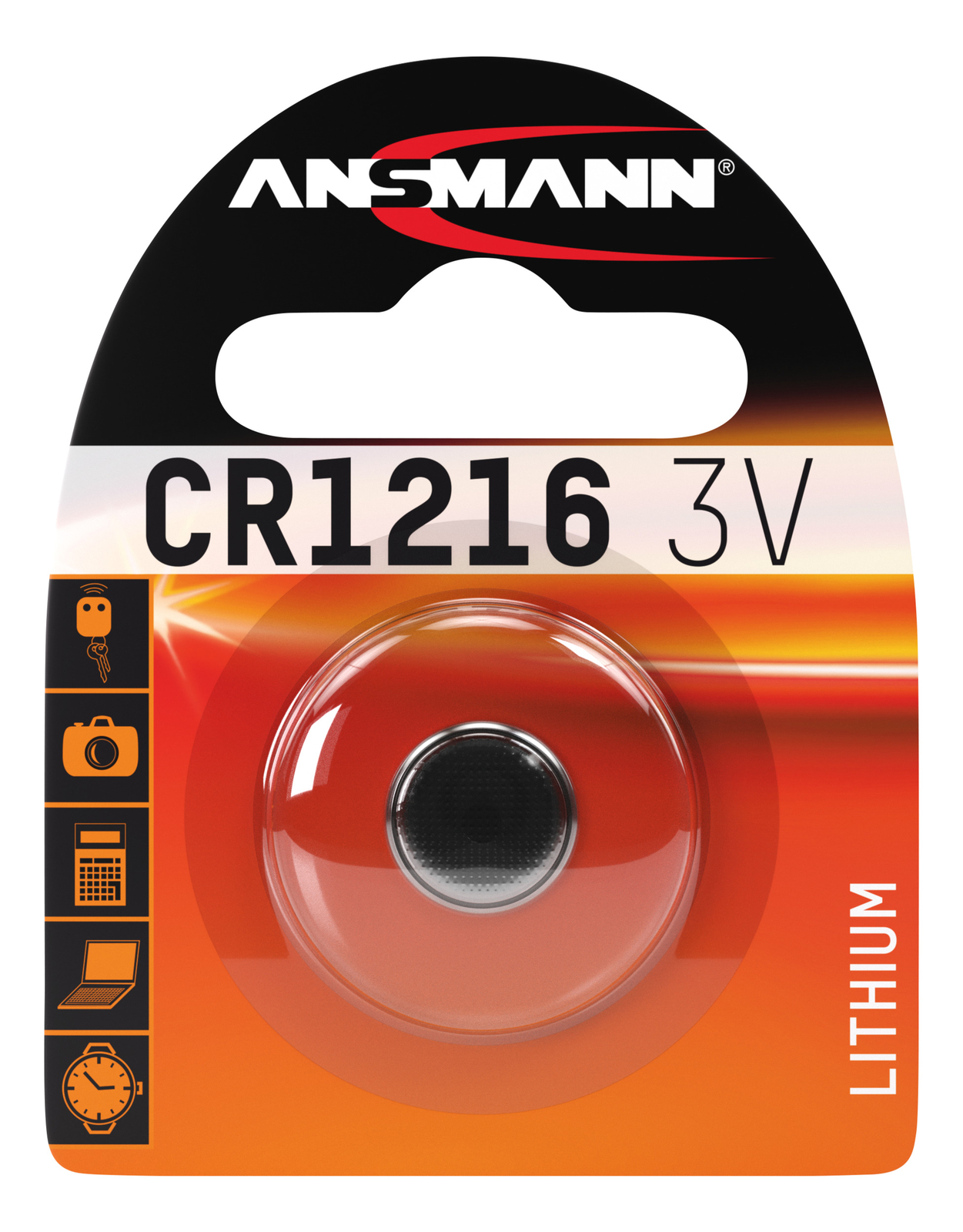 Ansmann Lithium Knopfzelle Cr1216