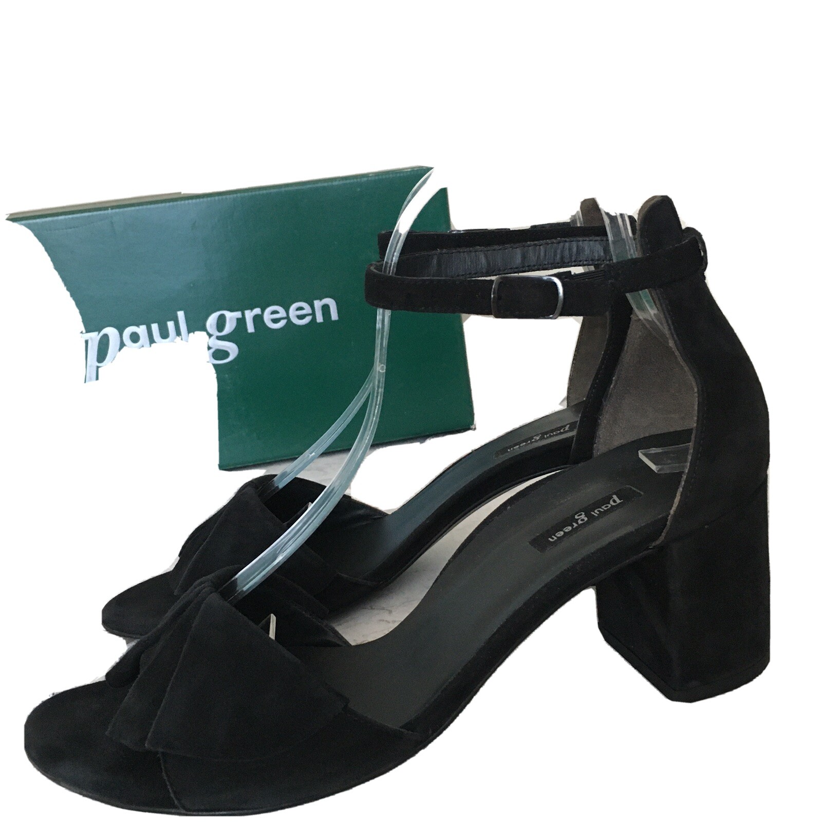 paul green black heels