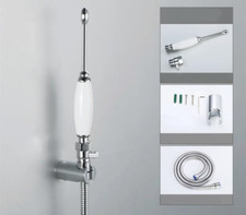 Brass Ceramic Bidet Sprayer Kit High Pressure Toilet Handheld Shower Bathroom
