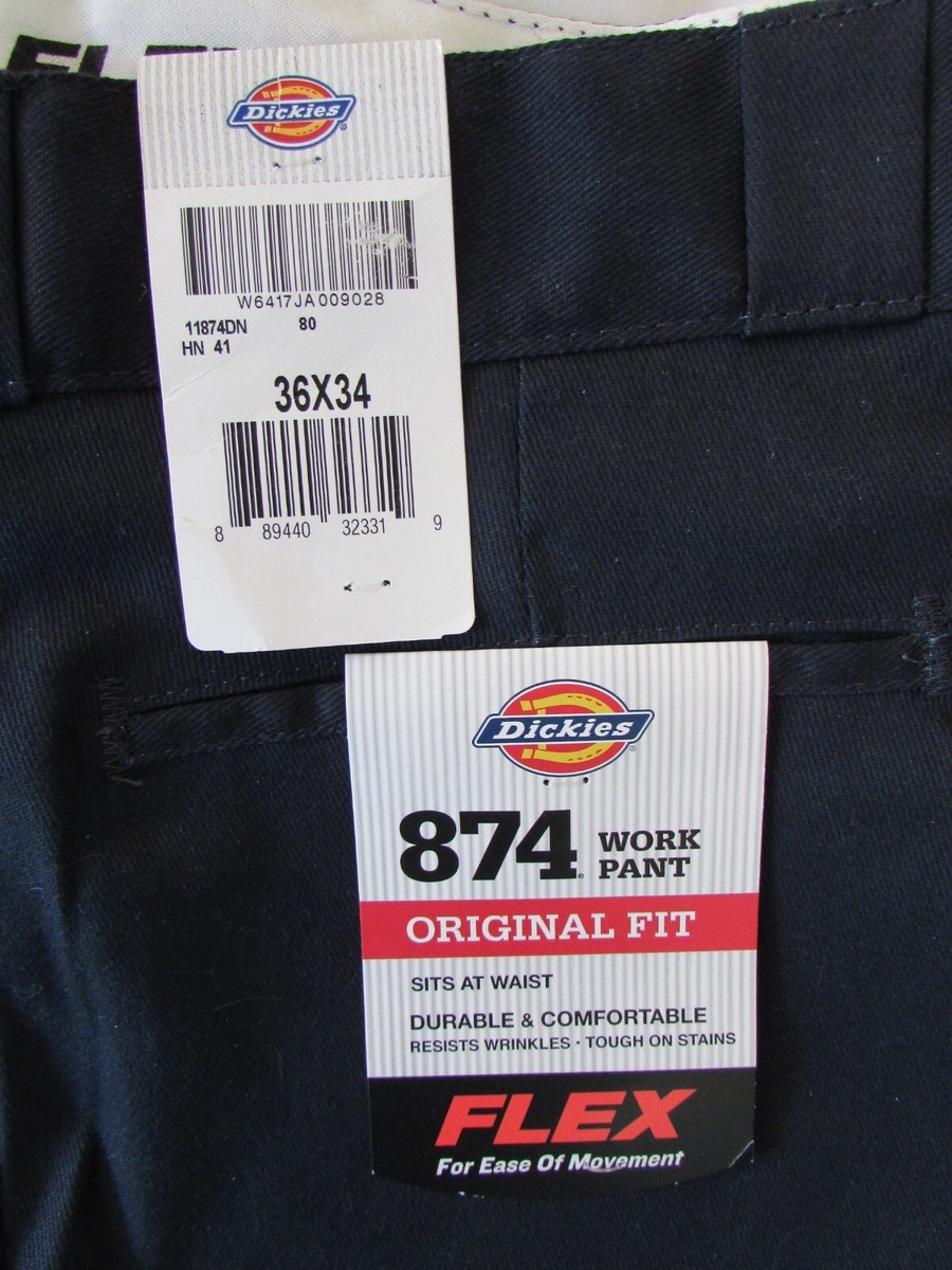 Dickies 874 34×36 USA製 NWT Dickies Original 874 Industrial Work Pants Size 52 52x30