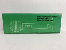 UNI-DIRECTIONAL DYNAMIC MICROPHONE Vintage New In Box.