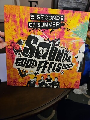 5 Seconds Of Summer - Sounds Good Feels Good LP Pink Vinyl Limited Edition Five