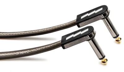 3-PAK EBS-HP-58 58cm (22.83'') High Performance Black Gold Flat Patch Cable
