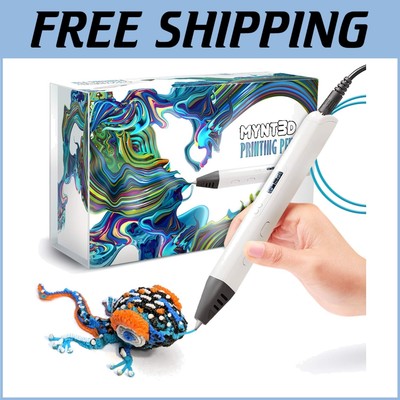 Professional 3D Printing Pen with OLED Display & Adjustable Temperature Control