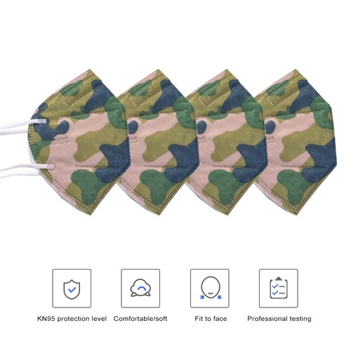 20/50/100 PCS KN95 Protective 5-Layer Disposable Mask Adult Respirator US Stock - Picture 107 of 130