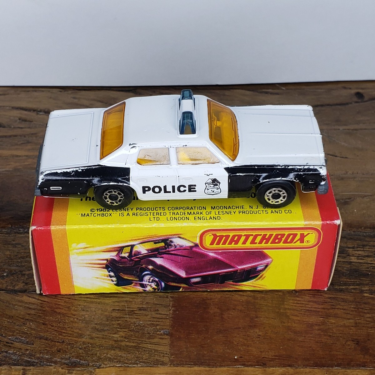 マッチボックス　オートワールド　MB-10　プリマス グランフューリー　パトカー MATCHBOX SUPERFAST 10 PLYMOUTH POLICE CAR - Boxed + | eBay