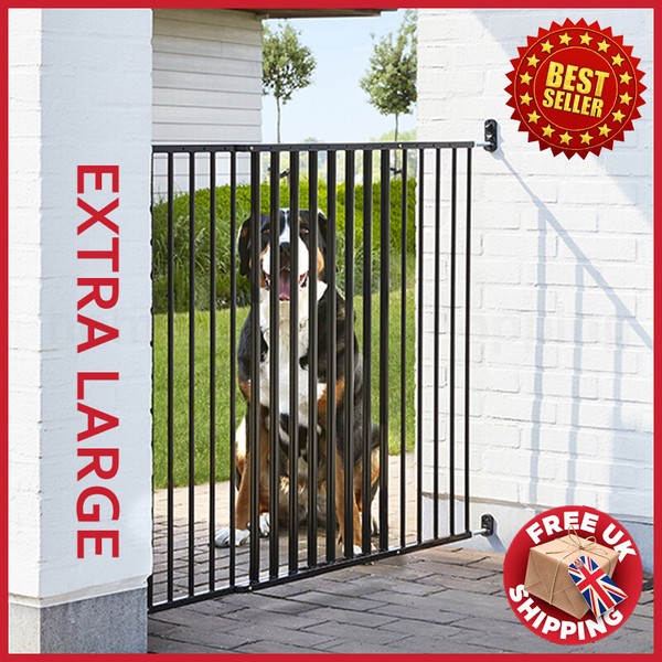 outdoor dog barrier gate