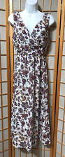 LOFT  Petites Sleeveless Floral Midi Dress Size XSP