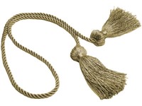 Vorhang Zugband, Stil # Cct , Farbe #A8 - Dunkel Sand Beige [ Set Mit 12]