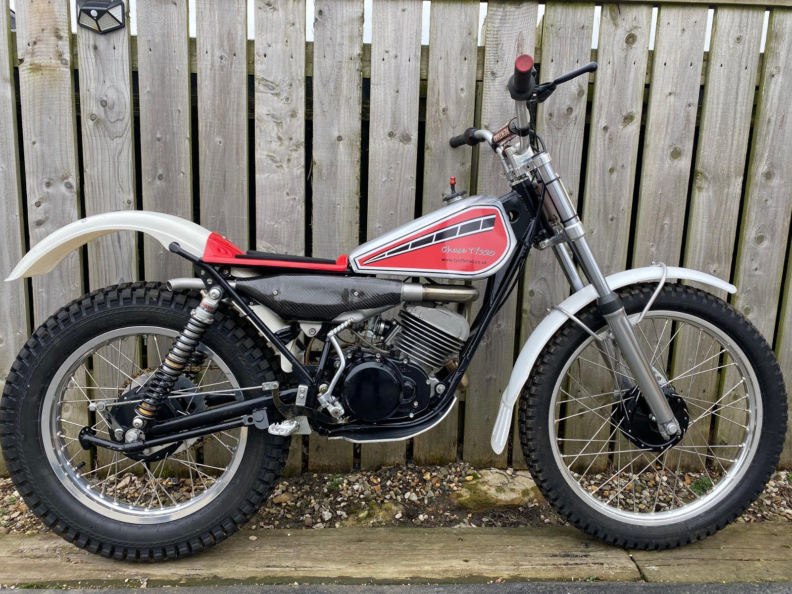 YAMAHA TY TRIALS BIKES FROM £995 (CHASE 220 £5495) ONO PX MAJESTY 175