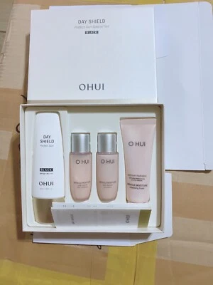 O HUI OHUI Korean Day Shield Perfect Sun Black SPF50+PA++++ 4 Pcs Set
