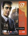 Half Life 2 Classic PC Game 2004 (G-Man) Ad Wall Art Print Poster - Glossy