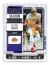 2023-24 Contenders Basketball #12 Anthony Davis Season Ticket Premium Edition