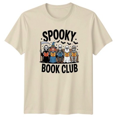 Spooky Book Club T-Shirt Halloween Bücher Lesen Halloween Geschenk für Sie und Ihn