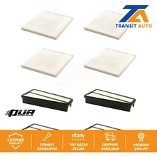 Air Cabin Filters (8 Total) Kit For 2006-2015 Toyota Tacoma 4.0L KFL-101416