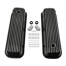 Aluminum Black Tall Valve Covers For Big Block Chevy Bbc 396 427 454 502 V8 Aluminum Black Tall Valve Covers For Big Block Chevy Bbc 396 427 454 502 V8