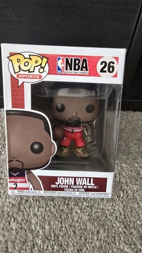 John Wall Funko POP! Vinyl NBA Basketball #26 Washington Wizards
