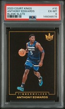 2023 PANINI COURT KINGS BLANK SLATE #10 ANTHONY EDWARDS PSA 6