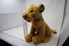Vintage Disney Store The Lion King Simba Plush Stuffed Toy 13" Tall 90s