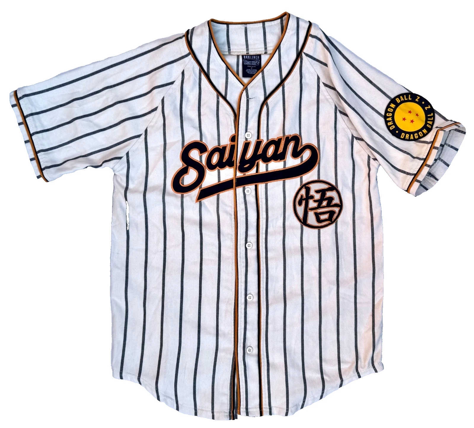 Dragon Ball Z Goku Saiyan Baseball Jersey