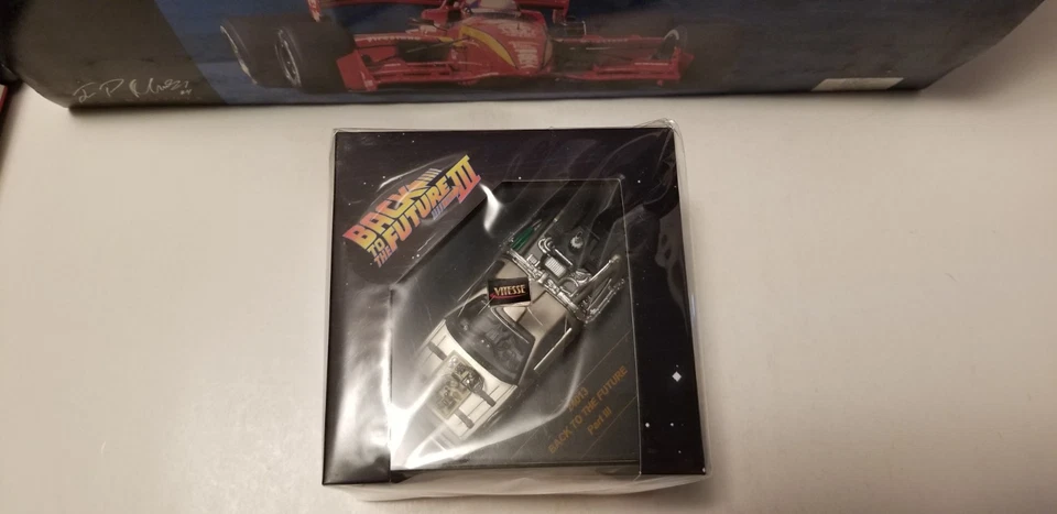 Vitesse Back to The Future 1:43 Die-Cast Model De Lorean Car By Sun Star Sealed - Image 3 of 4