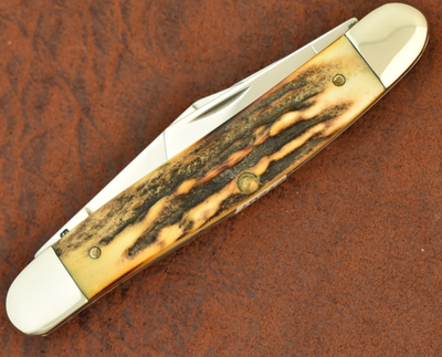 RARE CASE XX USA 1/500 STAG 47 WHITTLER KNIFE MM MILLENIUM 5347 WH