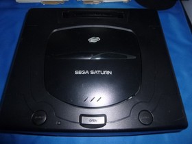 US Sega Saturn System Console in Box + Saroo Elite version SD loader 128GB READ