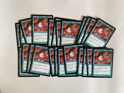 x4 Peek Odyssey MTG Common LP/NM Magic the Gathering WOTC 2001