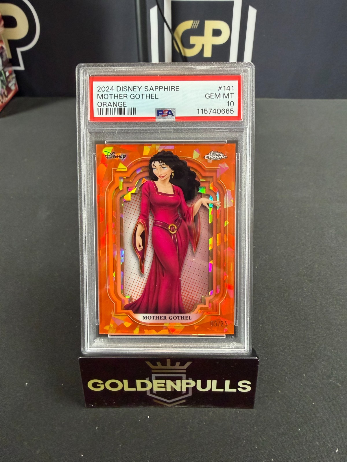 2024 Topps Topps Chrome Sapphire #141 Mother Gothel front