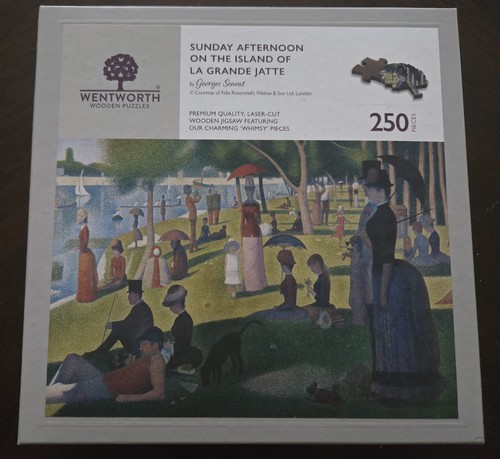 Wentworth Wooden Puzzle 250pc Sunday Afternoon on the Island of La Grande Jatte