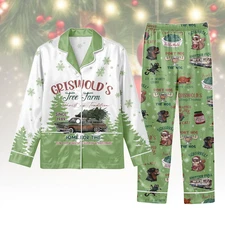 Griswold Family Christmas Pajama Set Funny Holiday Movie PJs National Lampoon Xm