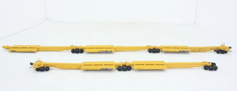 HO Athearn 5556 5566 Trailer Train 5 Car Impack Spine Car Inter and Ends 60125 - Image 2 of 4