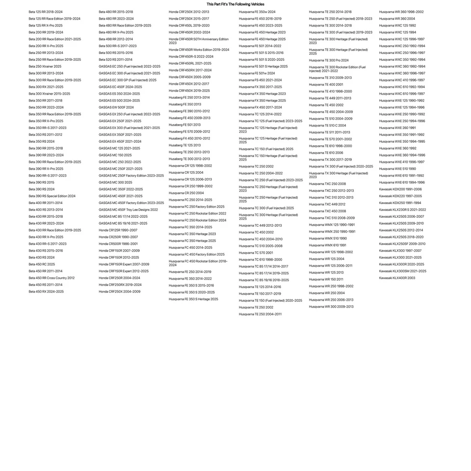 Tusk Air Filter Sock X-Large, 3-Pack For Husqvarna WR 150 2011 - Imagem 3 de 4