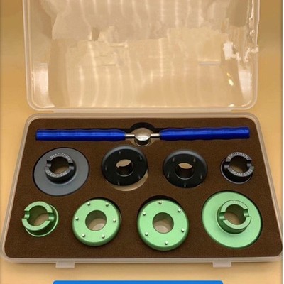 9in1 Grooved 5&6 Pin Dies Luxury Watch Back Case Remover For Omega Opener Tool d