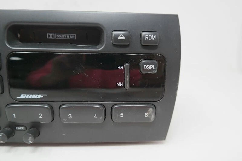 97 CADILLAC CATERA EQUIPO DE AUDIO SISTEMA BOSE REPRODUCTOR DE CASSETTE Foto 3 de 4