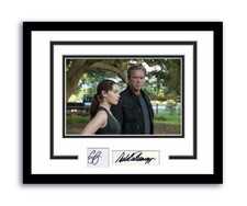 Terminator Genisys Emilia Clarke Arnold Schwarzenegger Signed Framed Photo ACOA