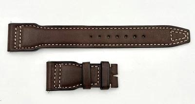 Original IWC Lederband Braun 143/55 mm f. Faltschließe – Ref. A53023 – 22/18 - Bild 1 von 4
