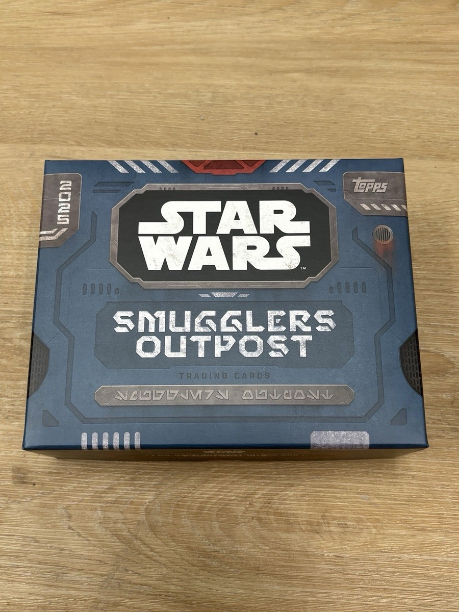 2025 Topps Star Wars Smugglers Outpost Hobby Empty Box - NO CARDS