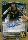 2025-26 Bowman #CPA-OA Obi Agbim Chrome Prospect Autographs Gold Geometric #/50