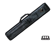 Eight Ball Mafia EBMCN-A - 3X5 Pool/Billiard Hard Cue Case -  Black Nexus Skull