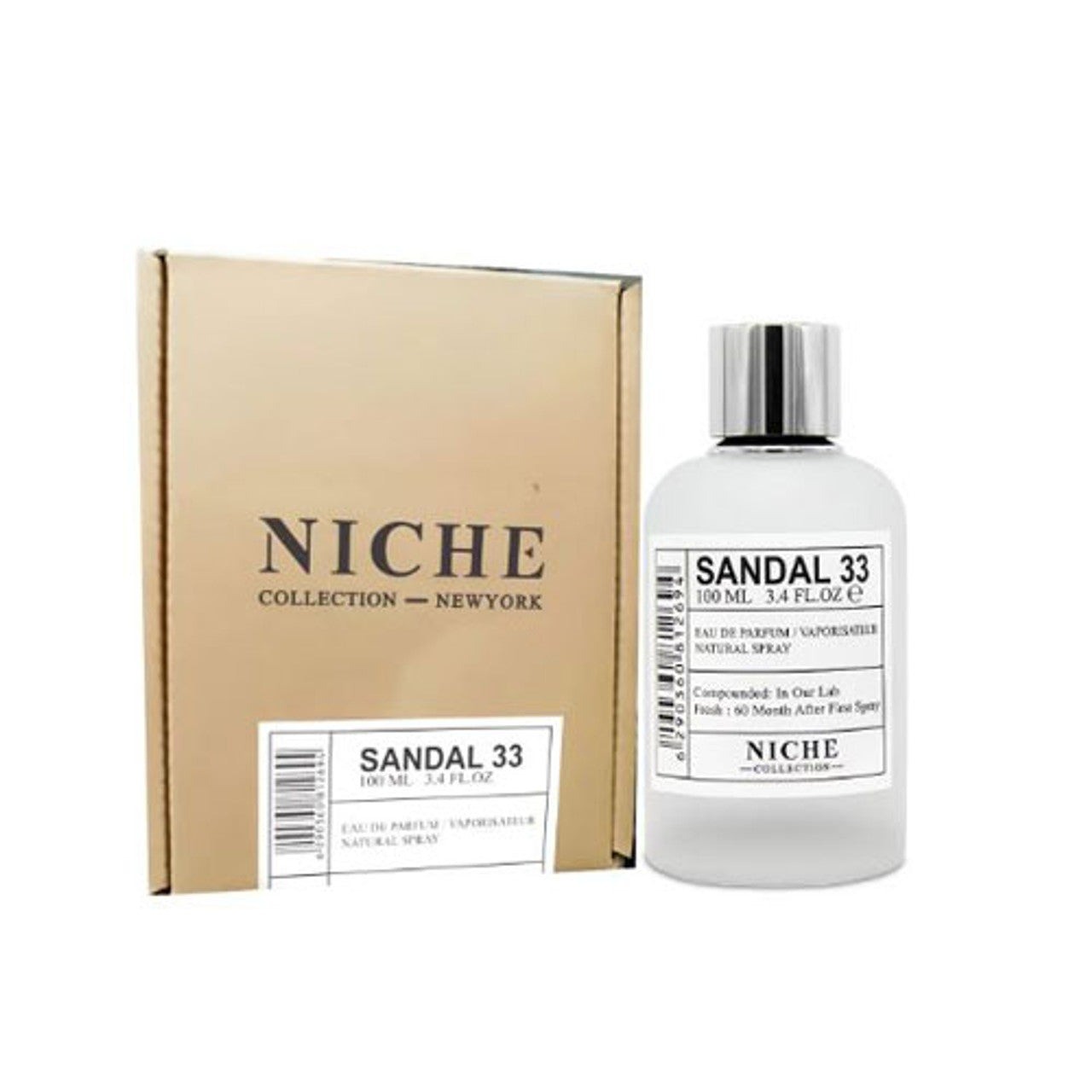Khalis Unisex Sandal 33 Niche Collection EDP Spray 34 oz Fragrances 6790₽