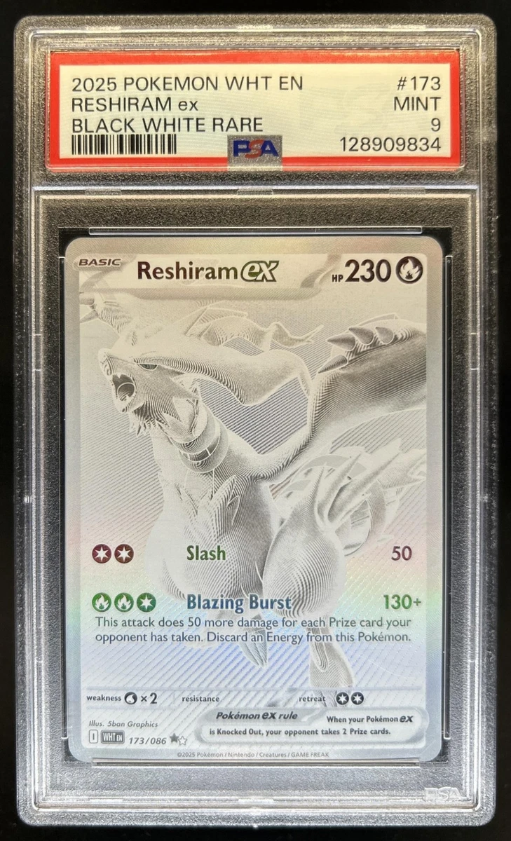 Reshiram Ex Pokémon TCG Cards for sale | eBay